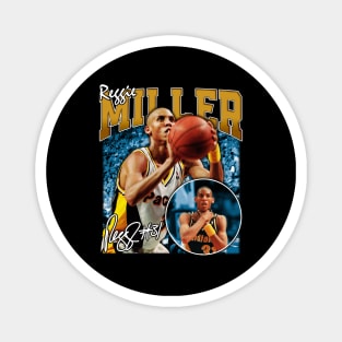 Reggie Miller Choke Sign Basketball Legend Signature Vintage Retro 80s 90s Bootleg Rap Style Magnet